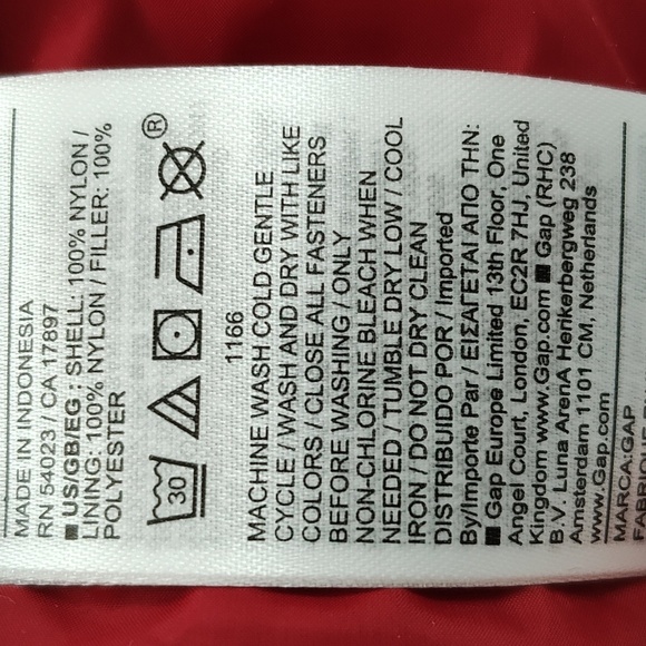 New GAP Duvet Wrap Puffer Jacket - Picture 11 of 15